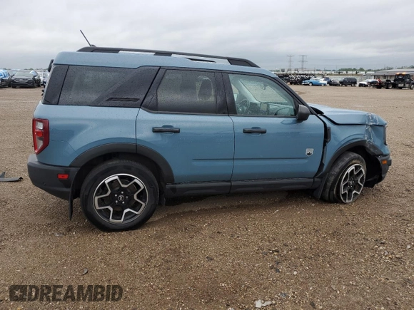 2021 Ford Bronco Sport Big Bend with VIN 3FMCR9B63MRA55875, listed as a Copart auction lot 57420925 with 55,606 mi miles and Salvage title. Bid and sale history available at DreamBid. Image 3.