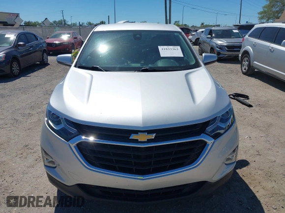 2021 Chevrolet Equinox LT with VIN 3GNAXKEV1MS126504, listed as a IAAI auction lot 41833363 with 76,137 mi miles. Bid and sale history available at carsss.com. Image 13.