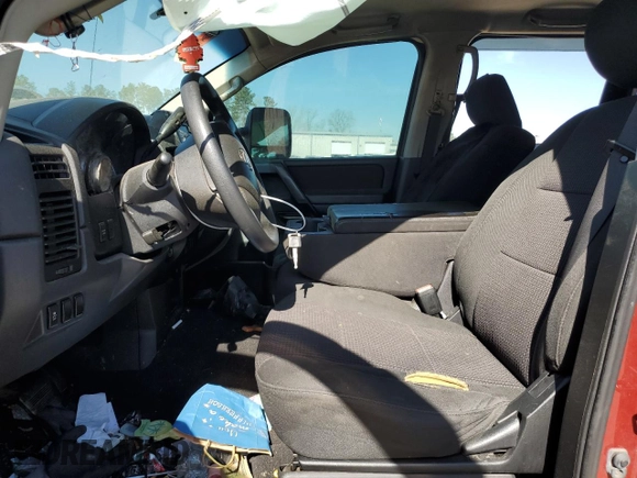 2013 Nissan Titan SV with VIN 1N6AA0EK7DN307022, listed as a Copart auction lot 49687145 with 198,804 mi miles and Salvage title. Bid and sale history available at DreamBid. Image 7.