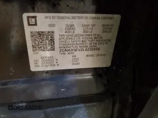 2020 Chevrolet Equinox LS z VIN 2GNAX5EV2L6232958, wystawiony jako Copart lot #49174435 z przebiegiem 101 931 mil mil oraz Czysty tytuł • Clean title. Historia ofert i sprzedaży dostępna na DreamBid. Obrazek 13.