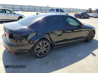 2018 Audi A4 Premium Plus with VIN WAUENAF42JA038894, listed as a Copart auction lot 57449545 with 57,247 mi miles and Salvage title. Bid and sale history available at DreamBid. Image 3.