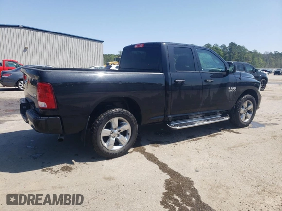 2018 Ram 1500 Express with VIN 1C6RR7FG1JS308852, listed as a Copart auction lot 51812515 with 68,224 mi miles and Salvage title. Bid and sale history available at DreamBid. Image 3.