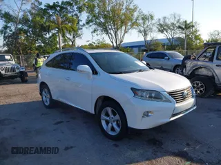 2013 Lexus RX 350 z VIN 2T2ZK1BA9DC106404, wystawiony jako IAAI lot #41774877 z przebiegiem 153 201 mil mil oraz . Historia ofert i sprzedaży dostępna na DreamBid. Obrazek 1.