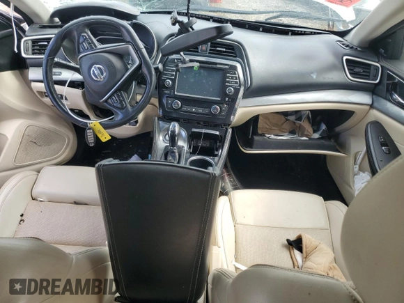 2017 Nissan Maxima SV with VIN 1N4AA6AP1HC428580, listed as a Copart auction lot 55106005 with 65,715 mi miles and Non repairable. Bid and sale history available at DreamBid. Image 8.