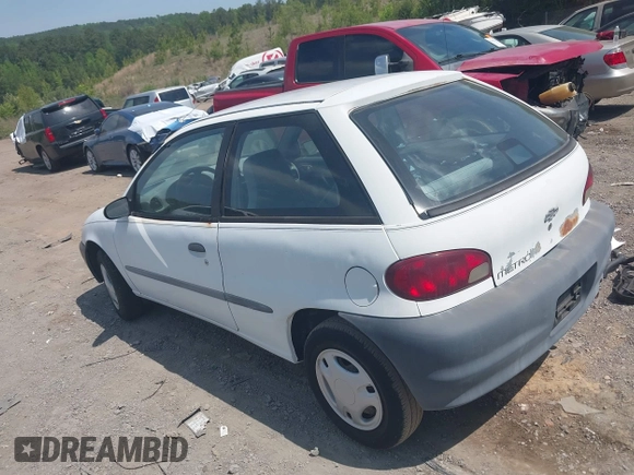 1998 Chevrolet Metro with VIN 2C1MR2262W6706873, listed as a IAAI auction lot 42052809 with 142,302 mi miles and . Bid and sale history available at DreamBid. Image 3.