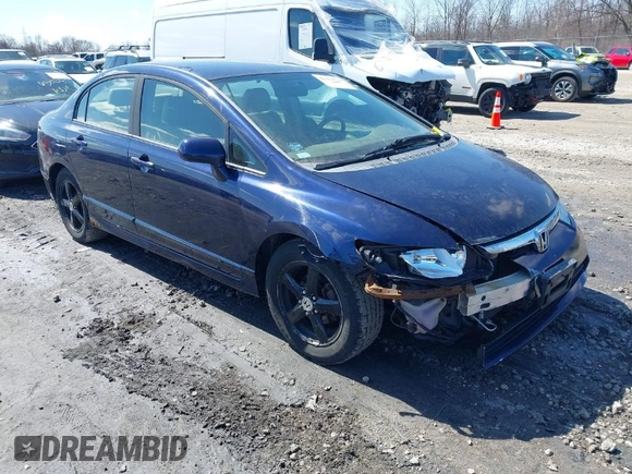 2006 Honda Civic LX with VIN 1HGFA16596L060058, listed as a IAAI auction lot 41959725 with 125,853 mi miles and . Bid and sale history available at DreamBid. Image 1.