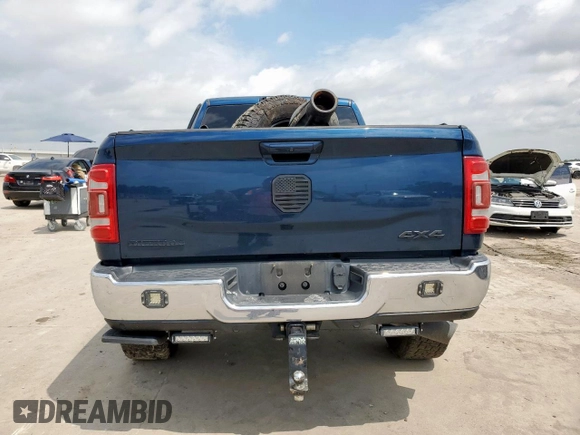 2020 Ram 2500 Big Horn with VIN 3C6UR5DL9LG218390, listed as a Copart auction lot 59085235 with Not provided miles and Salvage title. Bid and sale history available at DreamBid. Image 6.