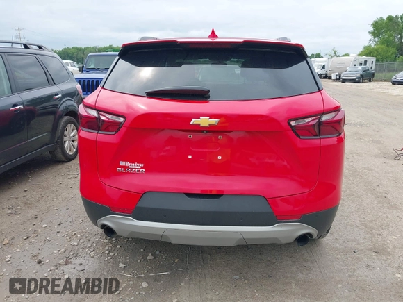 2020 Chevrolet Blazer LT with VIN 3GNKBCR45LS662204, listed as a IAAI auction lot 42458323 with 83,502 mi miles and . Bid and sale history available at DreamBid. Image 17.