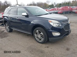 2017 Chevrolet Equinox Premier z VIN 2GNFLGEK9H6128381, wystawiony jako IAAI lot #42044481 z przebiegiem 93 166 mil mil oraz . Historia ofert i sprzedaży dostępna na DreamBid. Obrazek 1.