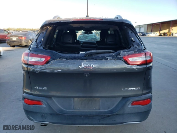 2015 Jeep Cherokee Limited with VIN 1C4PJMDB8FW772119, listed as a Copart auction lot 49793935 with 145,530 mi miles and Clean Title. Bid and sale history available at carsss.com. Image 8.