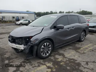 2022 Honda Odyssey EX-L с VIN 5FNRL6H78NB049944, выставлен на аукционе Copart как лот 61337495 с пробегом 51 869 миль миль и Списание • Salvage title. История ставок и продаж доступна на DreamBid. Изображение 1.