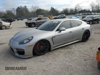 2015 Porsche Panamera GTS with VIN WP0AF2A72FL080645, listed as a Copart auction lot 79868824 with 107,018 mi miles and Salvage Title. Bid and sale history available at DreamBid. Image 1.