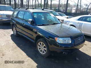 2008 Subaru Forester X with VIN JF1SG65608H717926, listed as a IAAI auction lot 41847635 with 144,110 mi miles and . Bid and sale history available at DreamBid. Image 1.