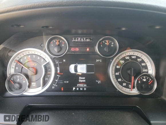 2015 Ram 1500 Sport with VIN 1C6RR7HT3FS519116, listed as a Copart auction lot 65647615 with 275,562 mi miles and Salvage title. Bid and sale history available at DreamBid. Image 9.