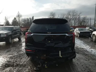 2025 Cadillac XT6 FWD Premium Luxury with VIN 1GYKPCRS6SZ104902, listed as a IAAI auction lot 41565224 with 4,735 mi miles. Bid and sale history available at carsss.com. Image 16.