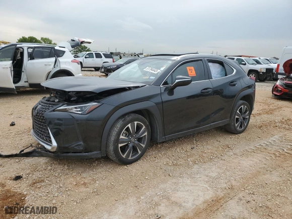 2021 Lexus UX with VIN JTHX3JBH9M2042223, listed as a Copart auction lot 51794443 with 0 mi miles. Bid and sale history available at carsss.com. Image 1.