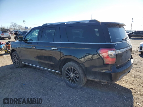 2020 Ford Expedition Max Limited with VIN 1FMJK1KTXLEA49253, listed as a Copart auction lot 42124305 with 108,441 mi miles and Salvage title. Bid and sale history available at DreamBid. Image 2.
