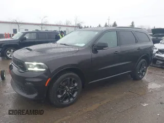 2021 Dodge Durango GT Plus with VIN 1C4RDJDG3MC664399, listed as a IAAI auction lot 41377132 with 80,081 mi miles and . Bid and sale history available at DreamBid. Image 17.
