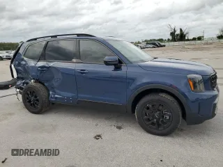 2024 Kia Telluride SX Prestige with VIN 5XYP5DGC6RG534442, listed as a Copart auction lot 72935454 with 1,986 mi miles and Salvage title. Bid and sale history available at DreamBid. Image 4.