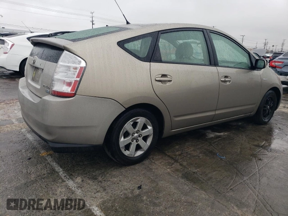 2007 Toyota Prius with VIN JTDKB20U077659487, listed as a Copart auction lot 42977135 with 191,586 mi miles and Salvage Title. Bid and sale history available at DreamBid. Image 3.