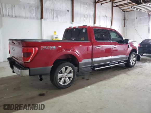 2022 Ford F-150 XL z VIN 1FTFW1E87NKD49276, wystawiony jako Copart lot #50747885 z przebiegiem 54 252 mil mil oraz Szkoda całkowita • Salvage title. Historia ofert i sprzedaży dostępna na DreamBid. Obrazek 3.