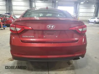 2015 Hyundai Sonata 2.4L SE with VIN 5NPE24AF7FH151276, listed as a Copart auction lot 52746245 with 132,877 mi miles and Salvage Title. Bid and sale history available at carsss.com. Image 6.