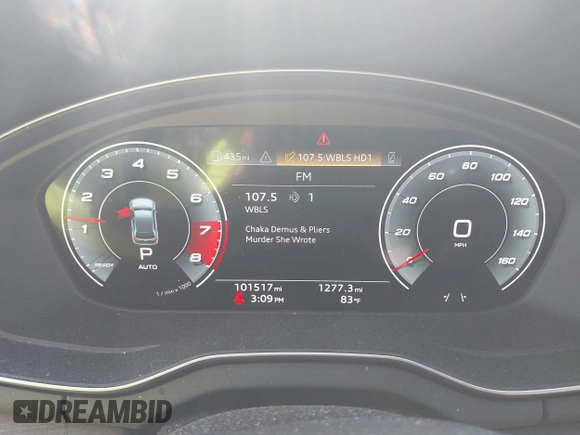 2021 Audi Q5 Premium Plus with VIN WA1BAAFY9M2025847, listed as a IAAI auction lot 42094549 with 101,517 mi miles and . Bid and sale history available at DreamBid. Image 7.
