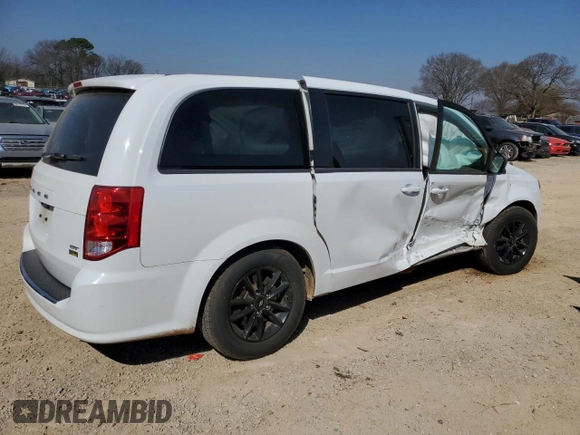 2019 Dodge Grand Caravan GT with VIN 2C4RDGEG8KR769879, listed as a Copart auction lot 48731705 with 137,139 mi miles and Salvage Title. Bid and sale history available at DreamBid. Image 3.