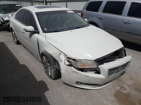 2011 Volvo S80 3.2L with VIN YV1952AS6B1148746, listed as a Copart auction lot 48601615 with 168,386 mi miles and Salvage Title. Bid and sale history available at carsss.com. Image 4.