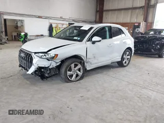 2020 Audi Q3 Premium with VIN WA1AECF3XL1090825, listed as a IAAI auction lot 42541577 with 32,432 mi miles and . Bid and sale history available at DreamBid. Image 19.
