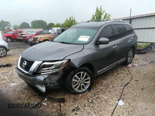 2015 Nissan Pathfinder S with VIN 5N1AR2MM1FC701569, listed as a IAAI auction lot 42192232 with 90,095 mi miles and . Bid and sale history available at DreamBid. Image 20.