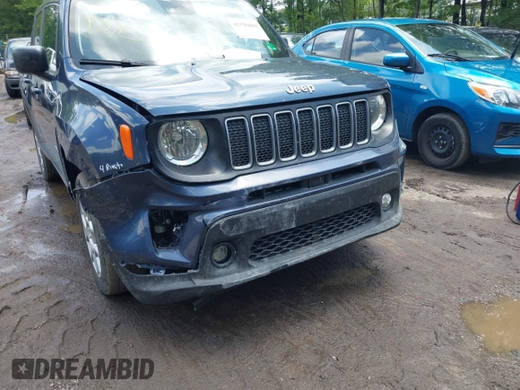 2022 Jeep Renegade Latitude with VIN ZACNJDB13NPN96980, listed as a IAAI auction lot 42526861 with 46,416 mi miles and . Bid and sale history available at DreamBid. Image 6.