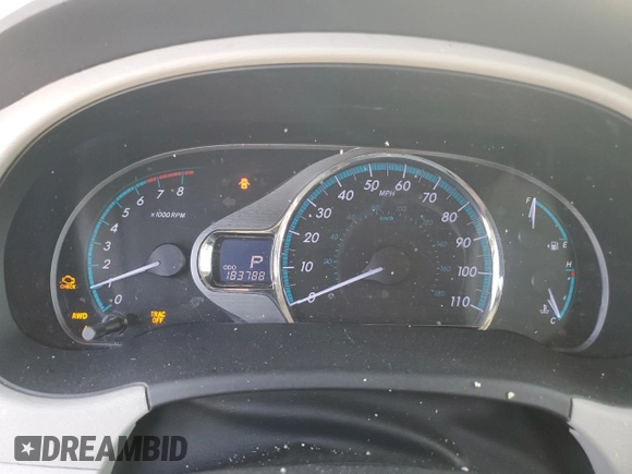 2014 Toyota Sienna Ltd with VIN 5TDDK3DCXES090201, listed as a Copart auction lot 43001075 with 183,788 mi miles and Salvage Title. Bid and sale history available at carsss.com. Image 9.
