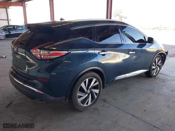 2015 Nissan Murano S with VIN 5N1AZ2MG0FN246941, listed as a IAAI auction lot 41353183 with 111,619 mi miles. Bid and sale history available at carsss.com. Image 4.