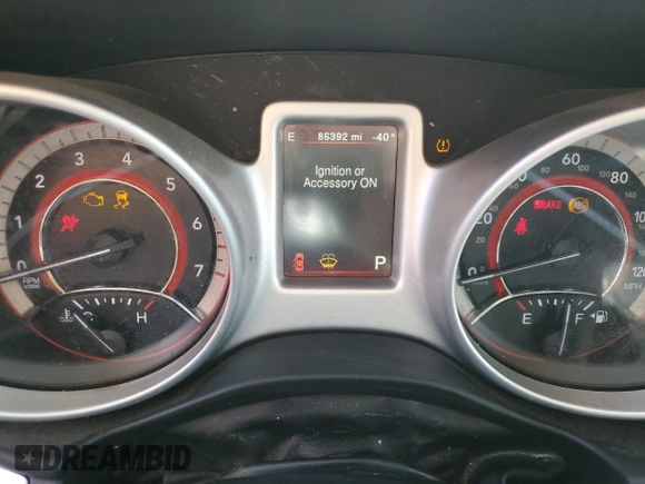 2018 Dodge Journey GT with VIN 3C4PDCEG6JT370304, listed as a Copart auction lot 53280185 with 86,392 mi miles and Clean title. Bid and sale history available at DreamBid. Image 9.