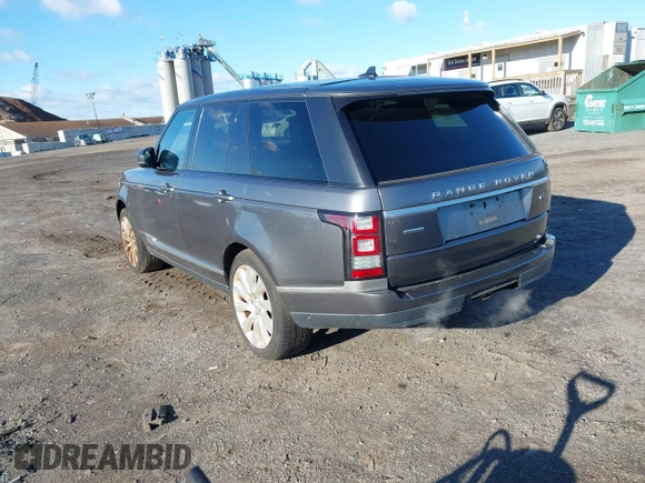 2016 Land Rover Range Rover Supercharged с VIN SALGS2EF3GA270788, выставлен на аукционе IAAI как лот 41217443 с пробегом 52 864 миль миль и . История ставок и продаж доступна на DreamBid. Изображение 3.