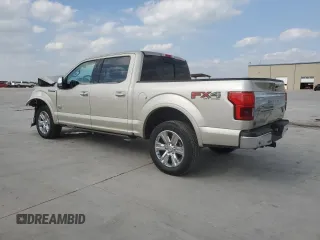 2018 Ford F-150 XL with VIN 1FTEW1E55JFB11639, listed as a Copart auction lot 53542705 with 39,367 mi miles and Salvage Title. Bid and sale history available at carsss.com. Image 2.