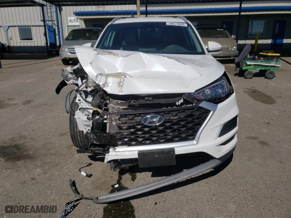 2020 Hyundai Tucson SEL with VIN KM8J33AL0LU152228, listed as a Copart auction lot 46674095 with 31,190 mi miles and Salvage Title. Bid and sale history available at carsss.com. Image 5.