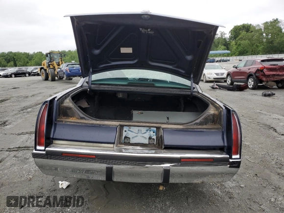 1994 Cadillac Fleetwood z VIN 1G6DW52P8RR724215, wystawiony jako Copart lot #57547715 z przebiegiem Nie podano mil oraz Szkoda całkowita • Salvage title. Historia ofert i sprzedaży dostępna na DreamBid. Obrazek 6.