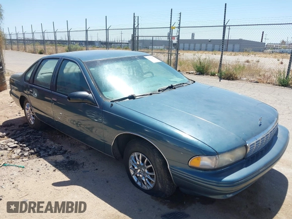 1996 Chevrolet Caprice 1SA Special Value with VIN 1G1BL52W0TR161102, listed as a IAAI auction lot 42174863 with 138,342 mi miles and . Bid and sale history available at DreamBid. Image 1.