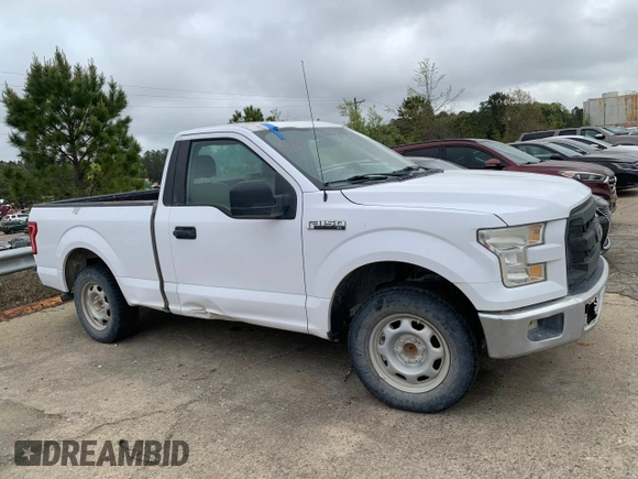2016 Ford F-150 XL with VIN 1FTMF1C86GKF06812, listed as a Copart auction lot 49870515 with 54,950 mi miles and Clean Title. Bid and sale history available at carsss.com. Image 3.
