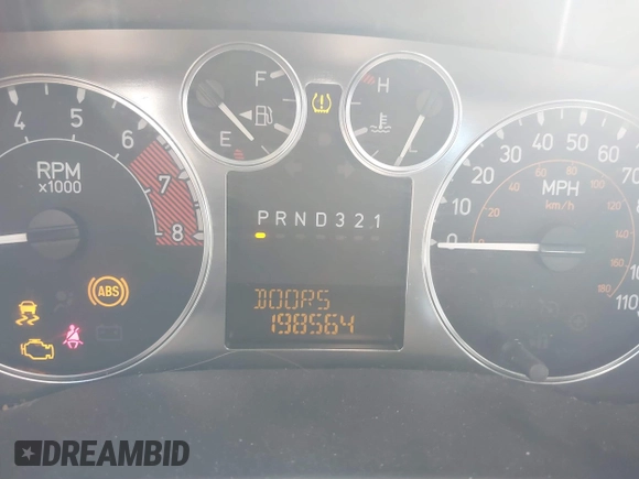 2008 Hummer H3 Luxury with VIN 5GTEN13E188104023, listed as a IAAI auction lot 41376229 with 198,564 mi miles and . Bid and sale history available at DreamBid. Image 7.