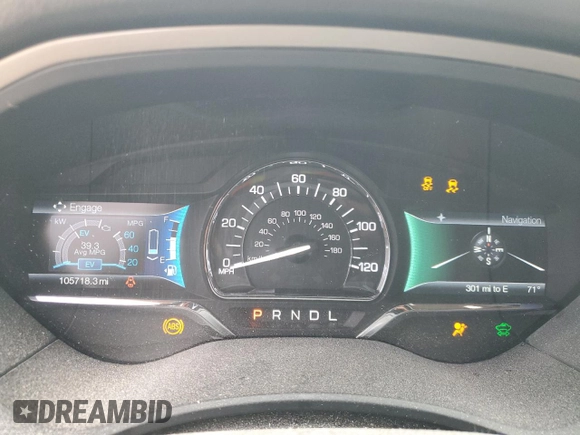 2016 Lincoln MKZ Hybrid с VIN 3LN6L2LU2GR622598, выставлен на аукционе Copart как лот 54382575 с пробегом 105 718 миль миль и Списание • Salvage title. История ставок и продаж доступна на DreamBid. Изображение 9.