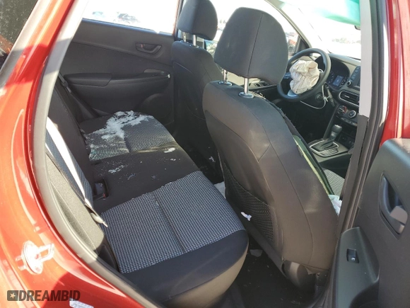2021 Hyundai Kona SE with VIN KM8K12AA9MU614919, listed as a Copart auction lot 45550725 with 20,994 mi miles and Salvage Title. Bid and sale history available at carsss.com. Image 10.