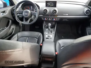 2018 Audi A3 Sedan Premium with VIN WAUAUGFF2J1005030, listed as a Copart auction lot 39836974 with 73,495 mi miles. Bid and sale history available at carsss.com. Image 8.