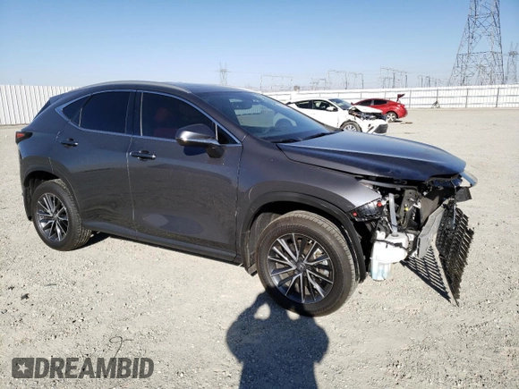 2022 Lexus NX with VIN 2T2AGCEZ0NC010433, listed as a Copart auction lot 69481822 with 8,655 mi miles. Bid and sale history available at carsss.com. Image 4.