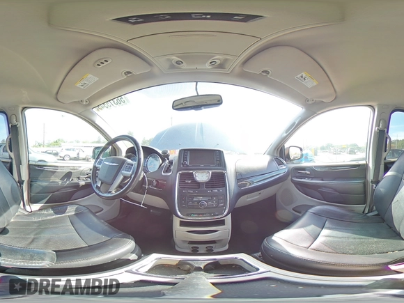 2012 Chrysler Town & Country Touring with VIN 2C4RC1BG5CR207489, listed as a Copart auction lot 56315545 with 190,143 mi miles and Salvage Title. Bid and sale history available at DreamBid. Image 15.