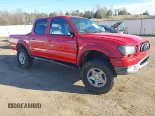 2001 Toyota Tacoma PreRunner with VIN 5TEGN92NX1Z828362, listed as a IAAI auction lot 41690305 with 158,132 mi miles. Bid and sale history available at carsss.com. Image 1.