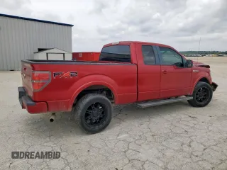 2010 Ford F-150 XL with VIN 1FTFX1CV9AKB84802, listed as a Copart auction lot 56970445 with 220,404 mi miles and Salvage title. Bid and sale history available at DreamBid. Image 3.