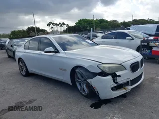 2014 BMW 7 Series 740i with VIN WBAYA6C53ED144195, listed as a IAAI auction lot 41720500 with 123,776 mi miles and . Bid and sale history available at DreamBid. Image 6.